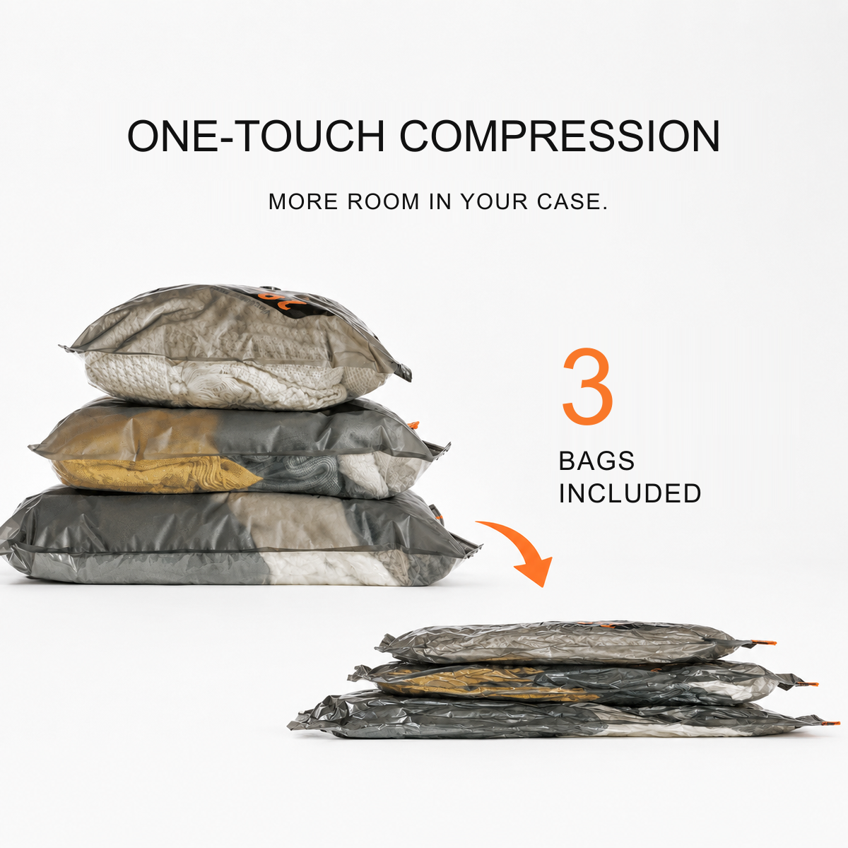 ALTAIR X3 vacuum bags for travel luggage